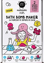 Fragrances, Perfumes, Cosmetics Bath Bomb Maker Set - Nailmatic DIY Kit Ocean Bath Bomb Maker