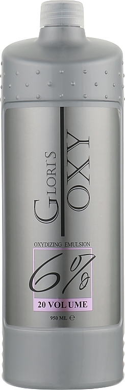 Oxidizing Emulsion 6% - Glori's Oxy Oxidizing Emulsion 20 Volume 6 % — photo N1