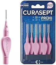 Interdental Brushes P07, 0.7 mm, pink - Curaprox Curasept Proxi Prevention Pink — photo N1