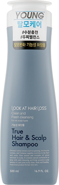 Shampoo - Doori Cosmetics Look At Hair Loss True Hair & Scalp Shampoo — photo N1