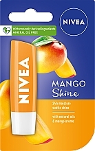 Fragrances, Perfumes, Cosmetics Lip Balm "Mango" - NIVEA Mango Shine Lip Balm