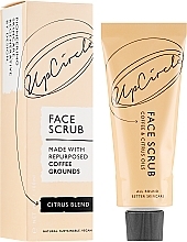Fragrances, Perfumes, Cosmetics Coffee Face Scrub "Citrus" - UpCircle Coffee Face Scrub Citrus Blend 