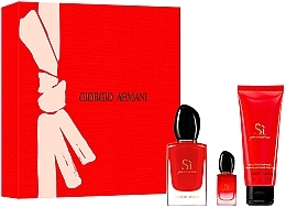 Fragrances, Perfumes, Cosmetics Giorgio Armani Si Passione - Set (edp/50ml + edp/mini/7ml + b/lot/75ml) 