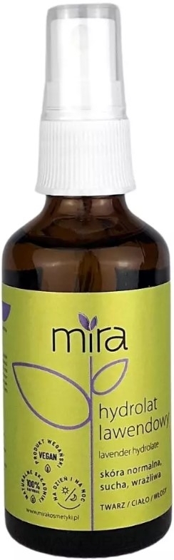 Lavender Hydrosol - Mira Hydrolate Lavender — photo 50 ml