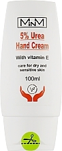Hand Cream with Urea & Vitamin E 5% - M-in-M With Vitamin E — photo N2