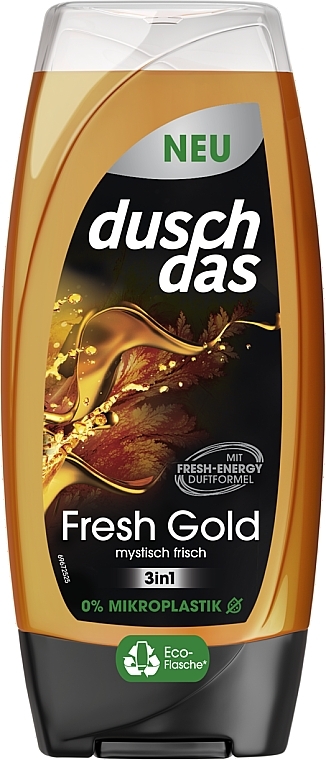 Shower Gel - Duschdas Shower Gel 3w1 Fresh Gold — photo N1