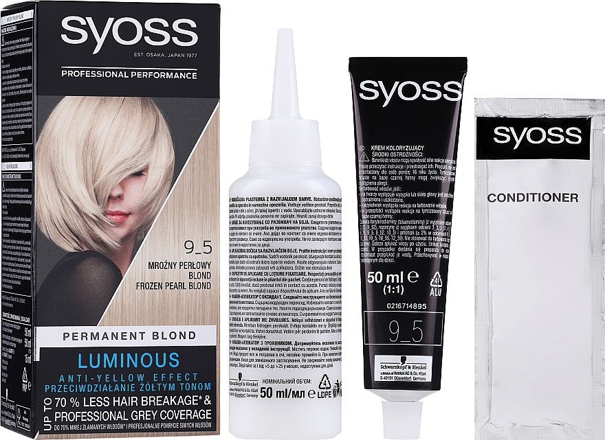 Long-Lasting Cream Color - Syoss Permanent Coloration — photo N2