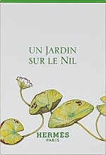 Fragrances, Perfumes, Cosmetics Hermes Un Jardin sur le Nil - Set (edt/50ml + b/lot/40ml + s/g/40ml)