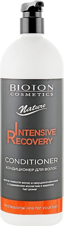 Conditioner - Bioton Cosmetics Nature Professional Intensive Recovery Conditioner — photo N1