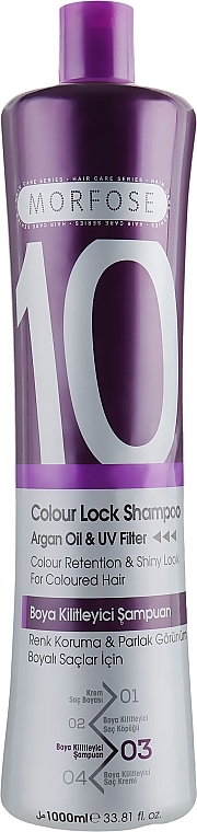 Shampoo - Morfose 10 Colour Lock Shampoo — photo N2