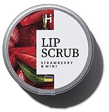 Fragrances, Perfumes, Cosmetics Sugar Lip Scrub "Strawberry Mint" - Hillary Lip Scrub