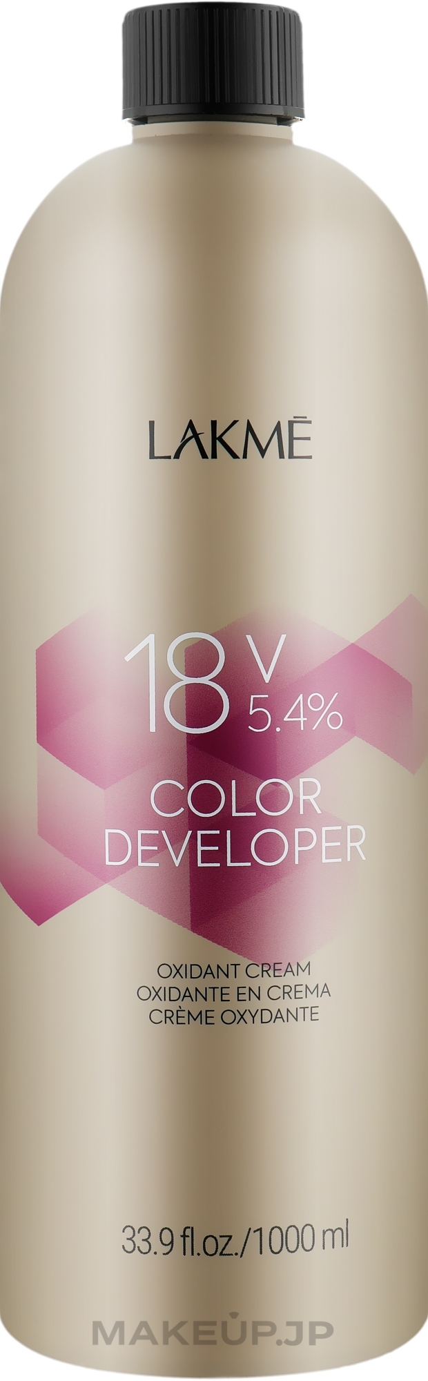 Oxidizing Cream - Lakme Color Developer 18V (5,4%) — photo 1000 ml