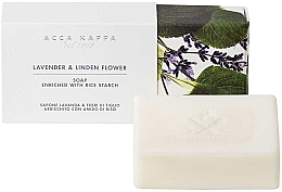 Fragrances, Perfumes, Cosmetics Lavender & Lime Blossom Soap - Acca Kappa Soap