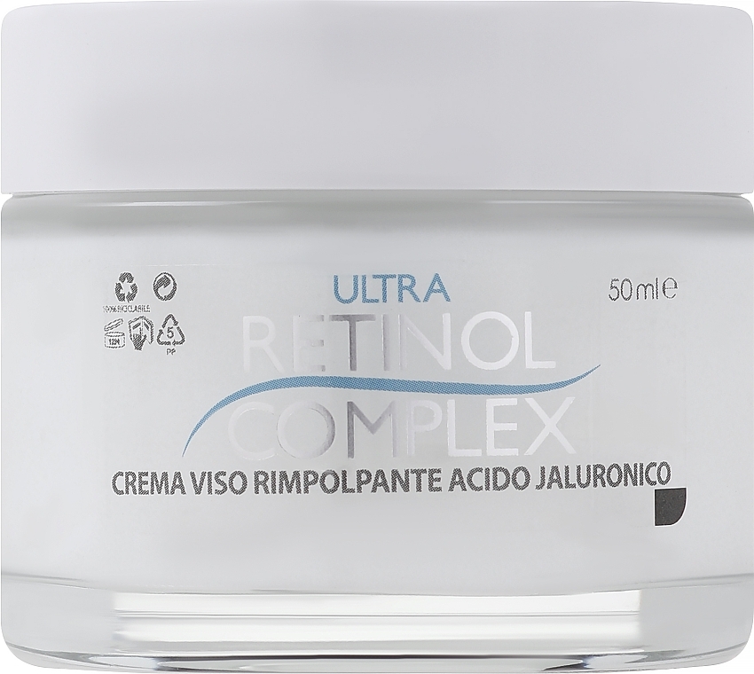 Lifting Face Cream with Hyaluronic Acid - Retinol Complex Ultra Lift Plumping Face Cream With Hyaluronic Acid — photo N4