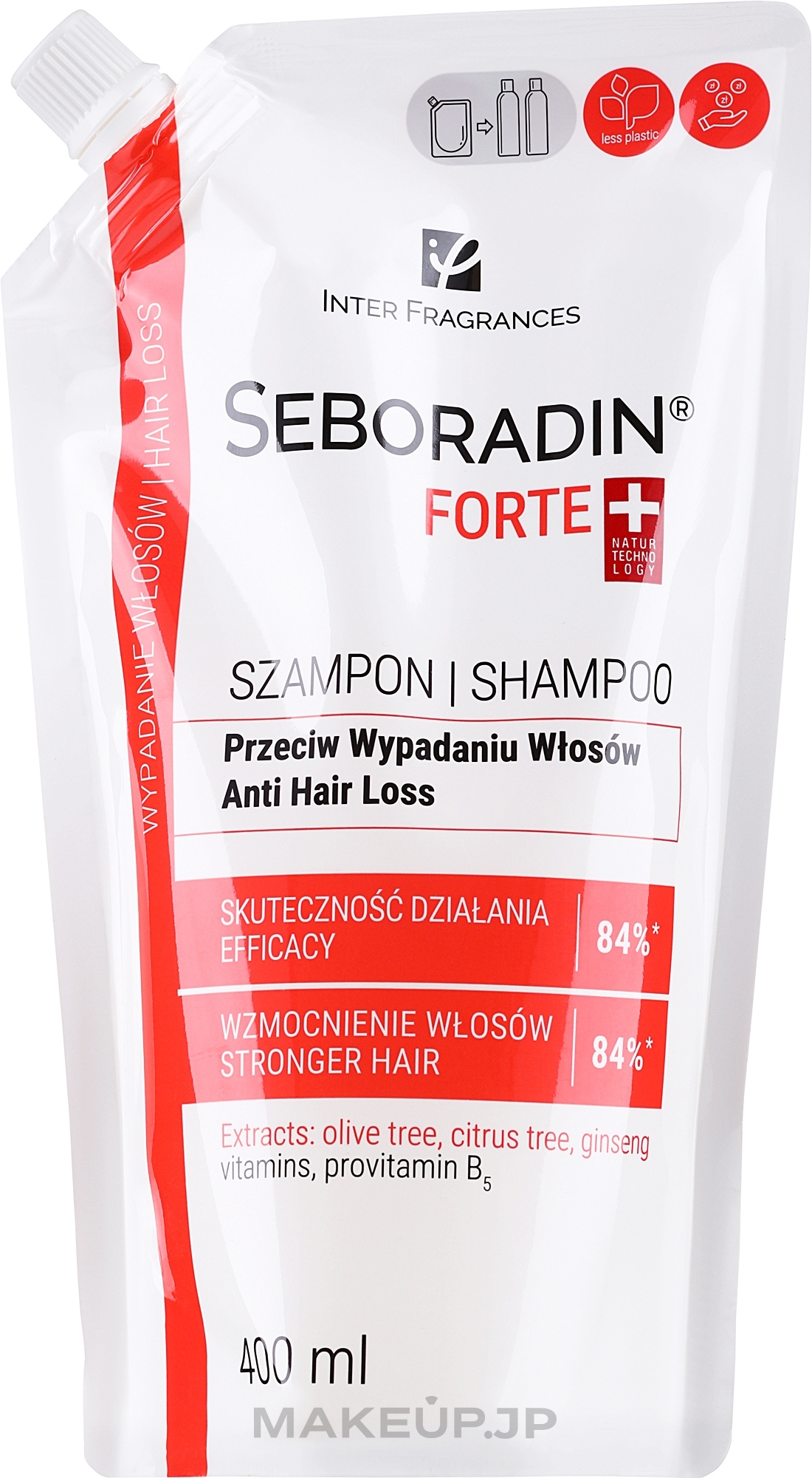Anti Hair Loss Shampoo - Seboradin Forte Anti Hair Loss Shampoo (doypack) — photo 400 ml