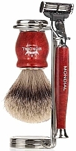 Fragrances, Perfumes, Cosmetics Shaving Kit - Mondial Luxor Set (shaving/brush + razor + stand)