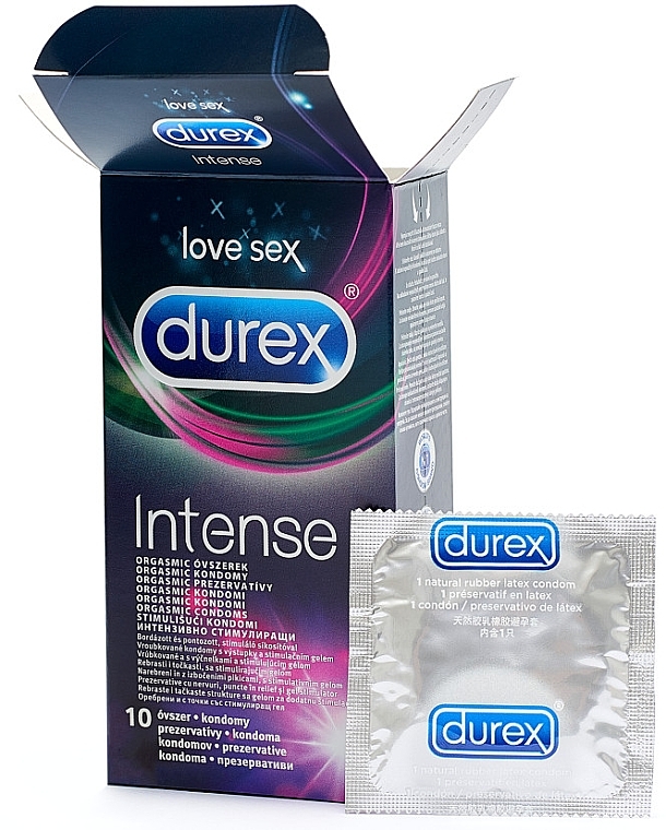 Intense Condoms - Durex Intense Orgasmic — photo N2