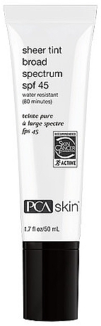 Toning Sun Shield Cream SPF 45 - PCA Skin Sheer Tint Broad Spectrum SPF 45 — photo N1