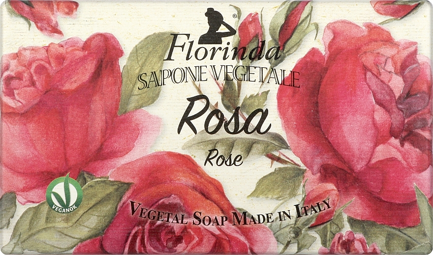 Rose Natural Soap - Florinda Sapone Vegetale Rose — photo N6