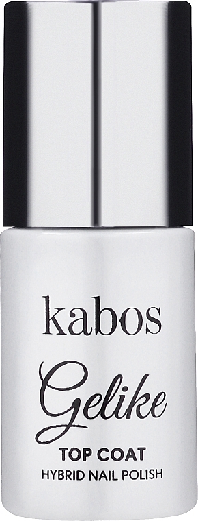 Nail Hybrid Top Coat - Kabos Gelike Top Coat Hybrid Nail Polish — photo N1