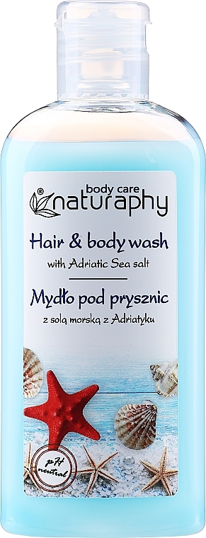 Sea Salt Shampoo-Shower Gel - Naturaphy — photo N1