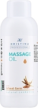 Fragrances, Perfumes, Cosmetics Massage Body Oil - Hristina Professional Wheat Germ Massage Oil