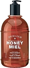 Honey & Ginger Shower Cream - Perlier Honey Miel Bath Cream Honey & Ginger — photo N13