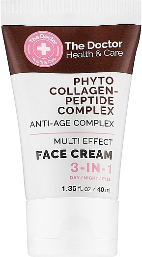 Face Cream 3 in 1 - The Doctor Health & Care Phyto Collagen-Peptide Complex Face Cream — photo N1