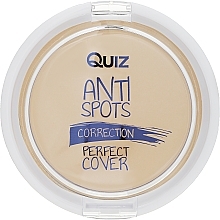 Antibacterial Matte Powder - Quiz Cosmetics Atibacterial Matte Powder — photo N2