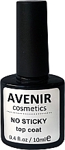 No Wipe Gel Polish - Avenir Cosmetics No Stiky Top Coat — photo N2