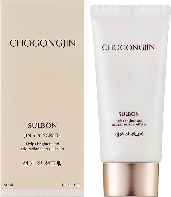 Brightening Cream - Missha Chogongjin Sulbon Jin Sunscreen — photo N2