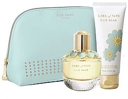 Fragrances, Perfumes, Cosmetics Elie Saab Girl of Now - Set (edp/50ml + b/lot/75ml + bag)