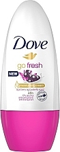Roll-On Deodorant - Dove Go Fresh Acai Berry & Water Lily — photo N1