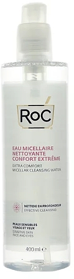 Micellar Water - Roc Micellar Extra Comfort Cleansing Water — photo N1