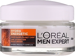 Intensive Moisturizing Face Cream - L'Oreal Paris Men Expert Hydra 24h Face Cream — photo N2