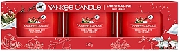 Scented Mini Candle in Jar - Yankee Candle Christmas Eve Filled Votive — photo N2