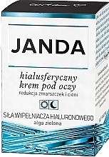 Fragrances, Perfumes, Cosmetics Eye Cream - Janda Hyalusferic Eye Cream