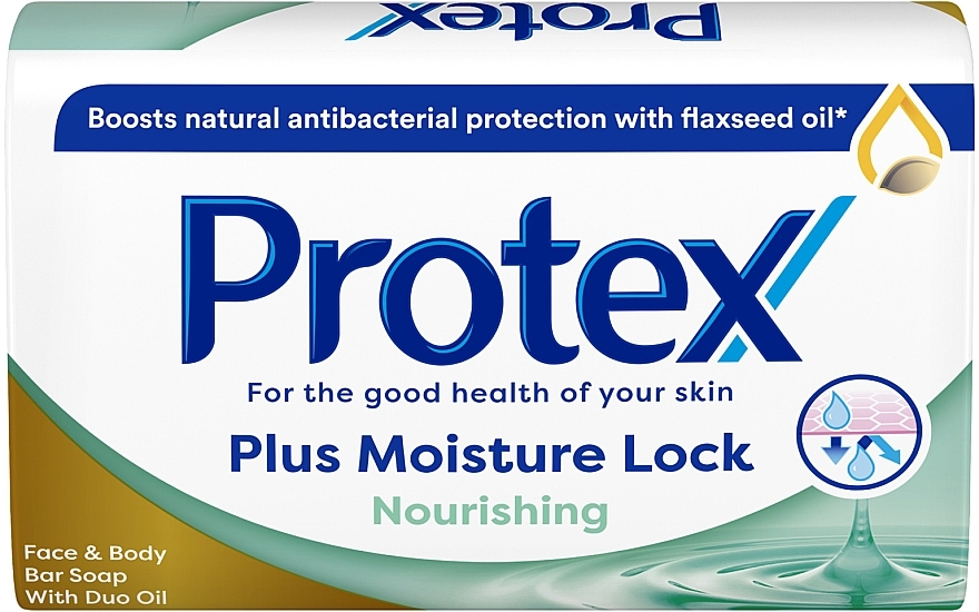 Antibacterial Nourishing Soap - Protex Plus Moisture Lock Nourishing — photo N1