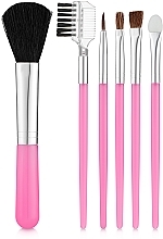 Makeup Brush Set, pink - Globus Group — photo N1