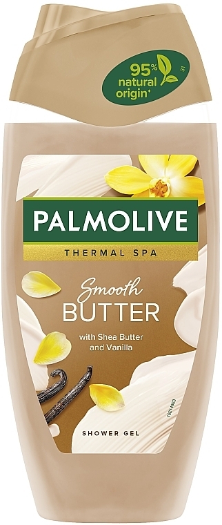 Shea Butter & Vanilla Shower Gel - Palmolive Thermal Spa Smooth Butter With Shea Butter And Vanilla — photo N2