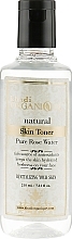 Fragrances, Perfumes, Cosmetics Natural Hair, Face & Body Rose Water - Khadi Organique Rose Water Skin Toner