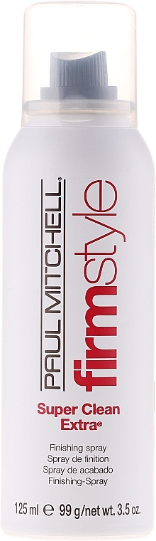 Strong Hold Hair Spray - Paul Mitchell Firm Style Super Clean Extra — photo N1