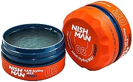 Hair Styling Wax - Nishman Hair Styling Wax 02 Sport — photo N10