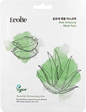 Fragrances, Perfumes, Cosmetics Aloe Ampoule Face Mask - Eco Be Aloe Ampoule Mask Pack