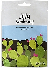 Fragrances, Perfumes, Cosmetics Cotton Face Mask "Jeju Cactus" - Skin79 Jeju Sandorong Jelly Mask Jeju Cactus