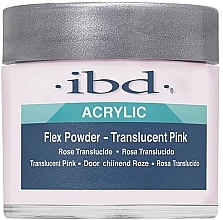 Fragrances, Perfumes, Cosmetics Acrylic Powder, translucent pink - IBD Flex Powder Translucent Pink
