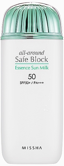 Missha - All-Around Safe Block Essence Sun Milk SPF50+/PA+++ — photo N1