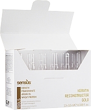 Hair Reconstructing Keratin Ampoule - Sensus Tools Keratin Reconstructor — photo N5