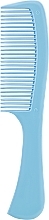 Fragrances, Perfumes, Cosmetics Comb with Handle #5227, blue - Deni Carte