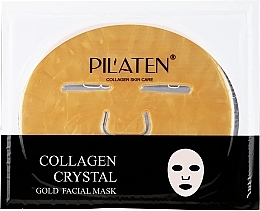 Fragrances, Perfumes, Cosmetics Collagen Face Mask - Pilaten Collagen Crystal Gold Facial Mask